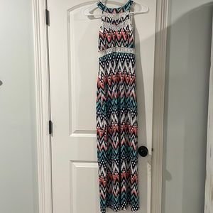 Summer Maxi dress | chevron maxi dress